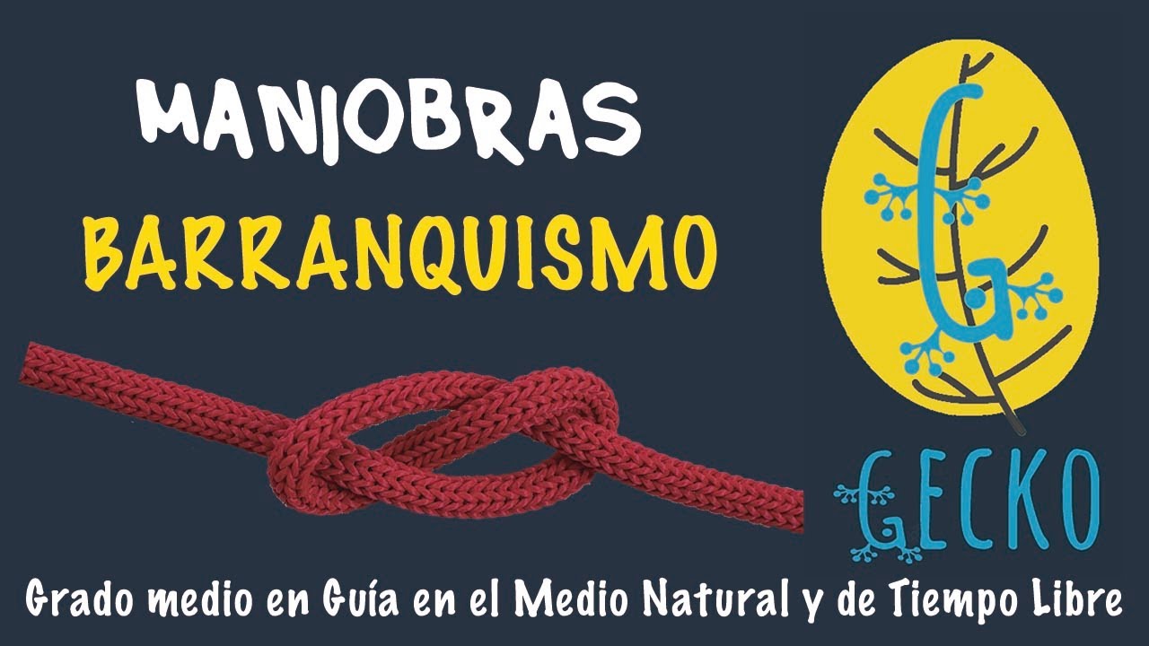 Maniobras para barranquismo: R&aacute;pel Guiado - GECKO TURISMO ACTIVO