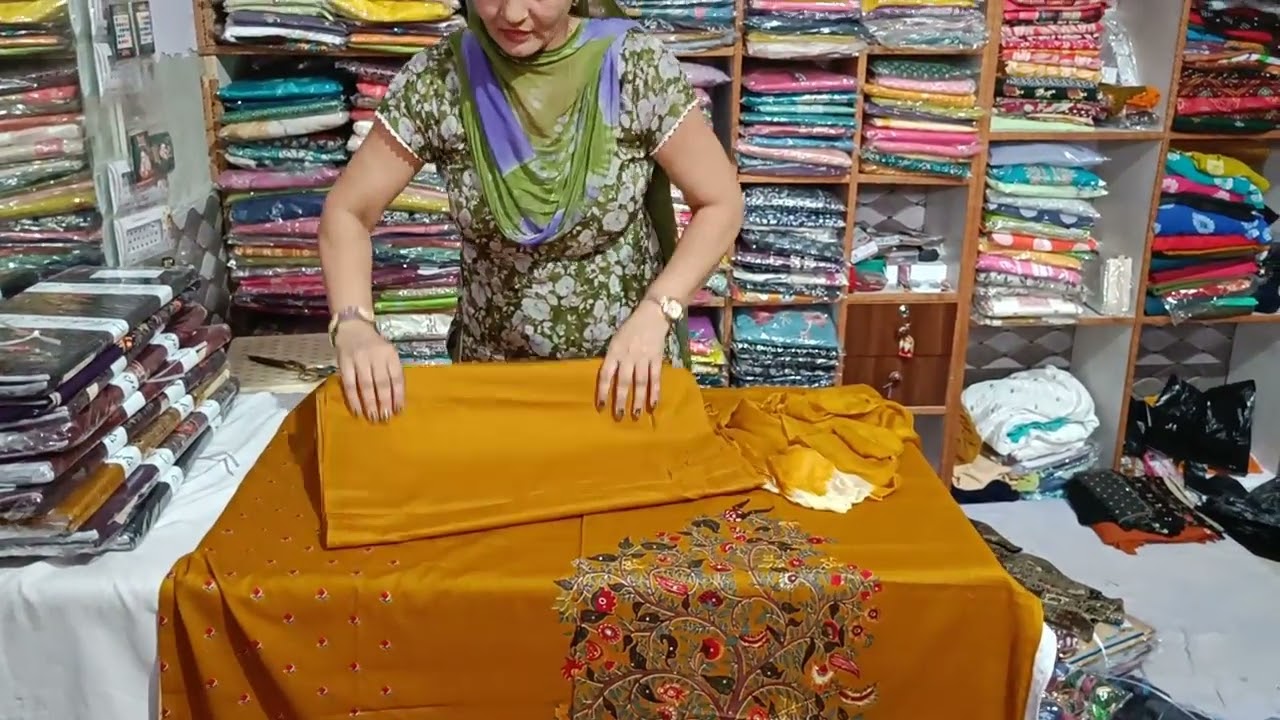 New design suit 🥻 printed suit 🥻 tie and dye dupatta 🧣 8708587043☎️👈 deep cloth house 🏠 masudpur ❤️