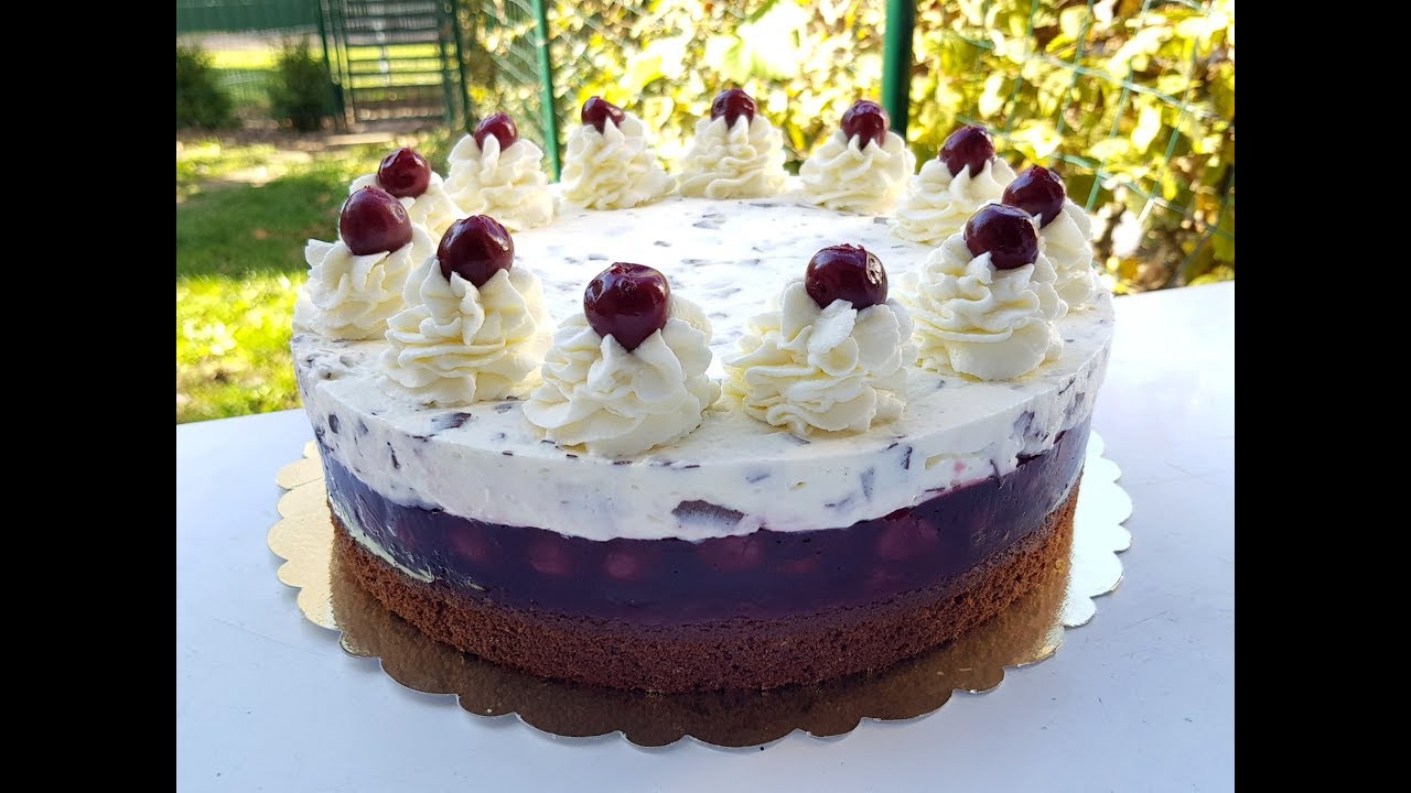 Traumhafter Stracciatella Kirsch Kuchen  ♥ P&S Backparadies