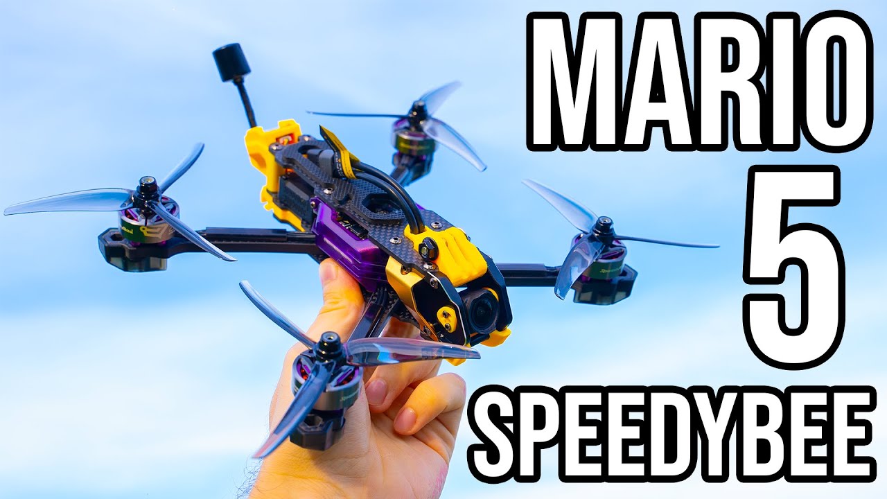Это как маслкар среди FPV-дронов!! SpeedyBee Mario 5 XH