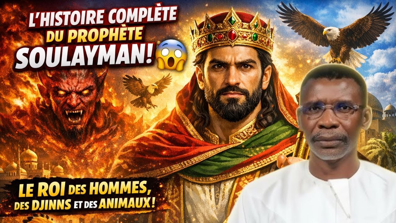 PR MADIAMA FALL : ALLAHOU AKBAAR 🚨 SOULAYMAN (AS) ET LES DJINNS : DES SECRETS QUE L’HISTOIRE CACHE 😱