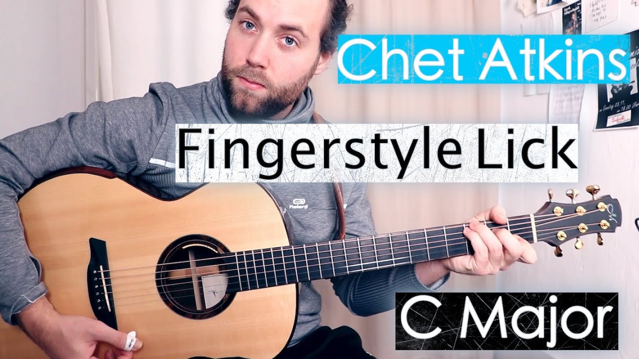 Fast Chet Atkins Lick Lesson With TABS