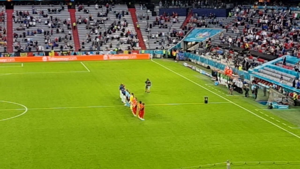EURO: Italia 2:1 Belgium / Inno dei mameli - Italia - EURO 2021