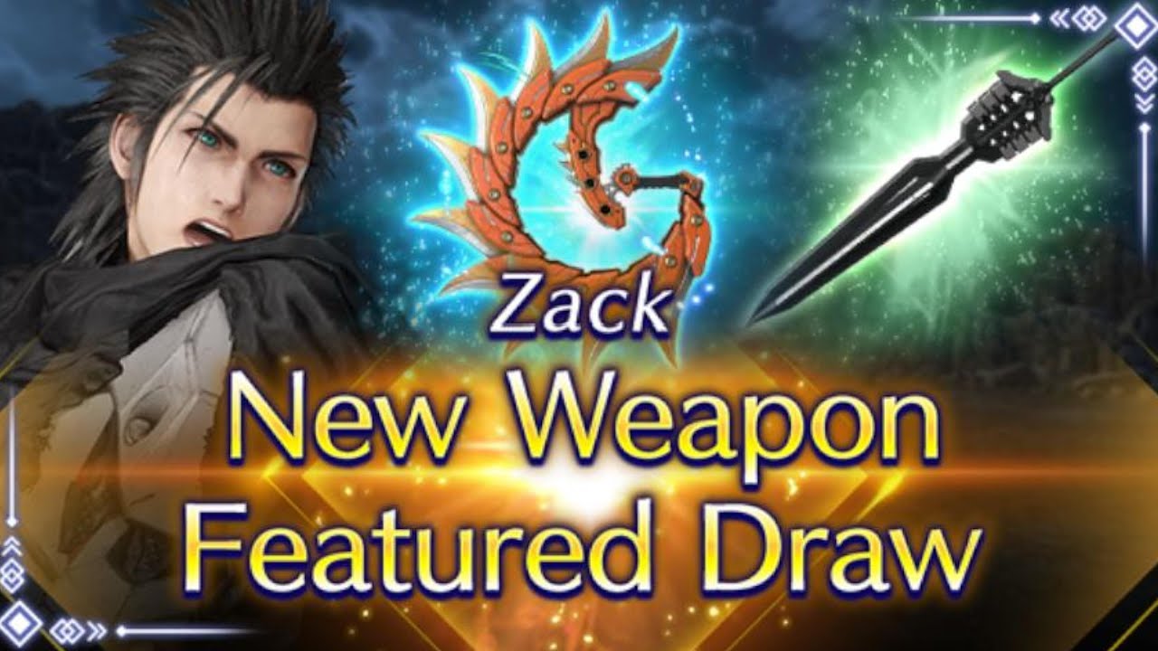 [FF7EC] Featured Draw Zack - ich Pull auf Battering Blade