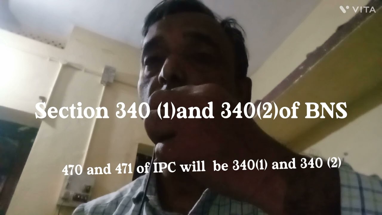 Forged document or electronic record and using it as genuine section 340(1)and 340(2)in BNS