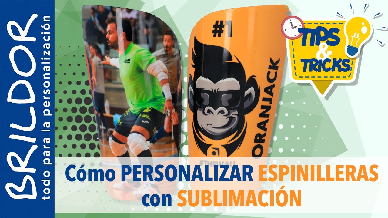 CÓMO PERSONALIZAR ⚽ ESPINILLERAS ⚽ CON SUBLIMACIÓN