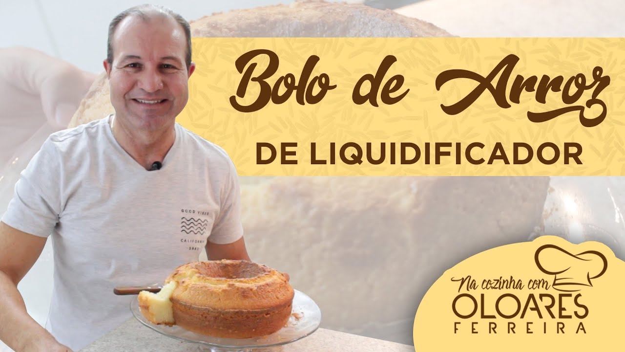 BOLO DE ARROZ | NA COZINHA COM OLOARES FERREIRA