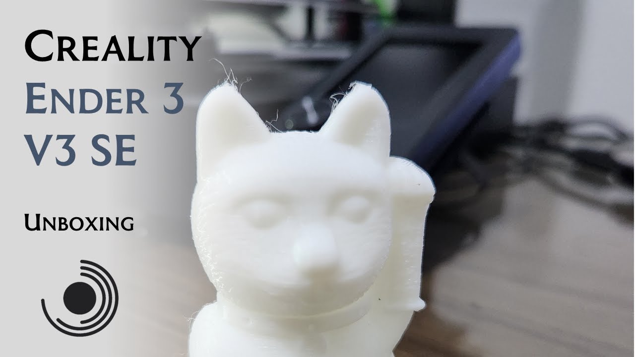 Unboxing - Creality Ender 3 V3 SE - NOVIDADE!