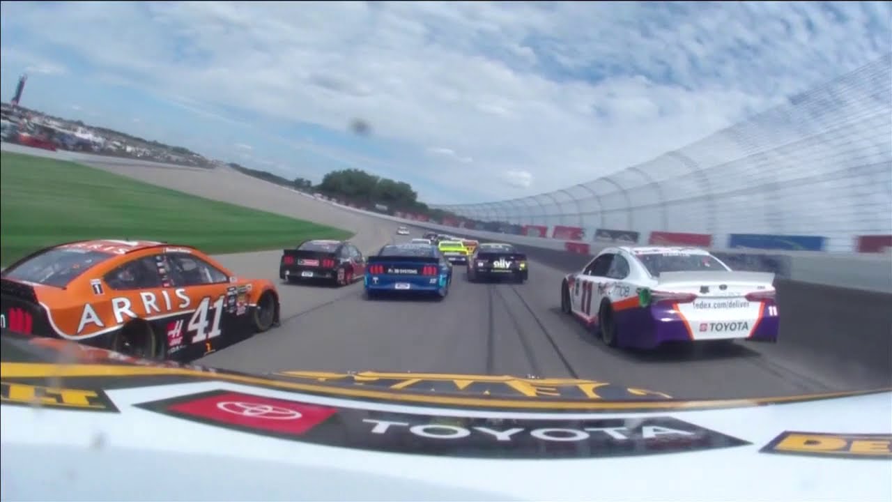 Full NASCAR In-car: Erik Jones at Michigan