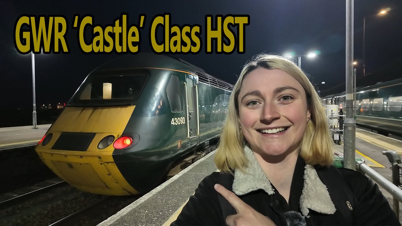 Riding on a GWR 'Castle' HST set from Penzance to Plymouth!