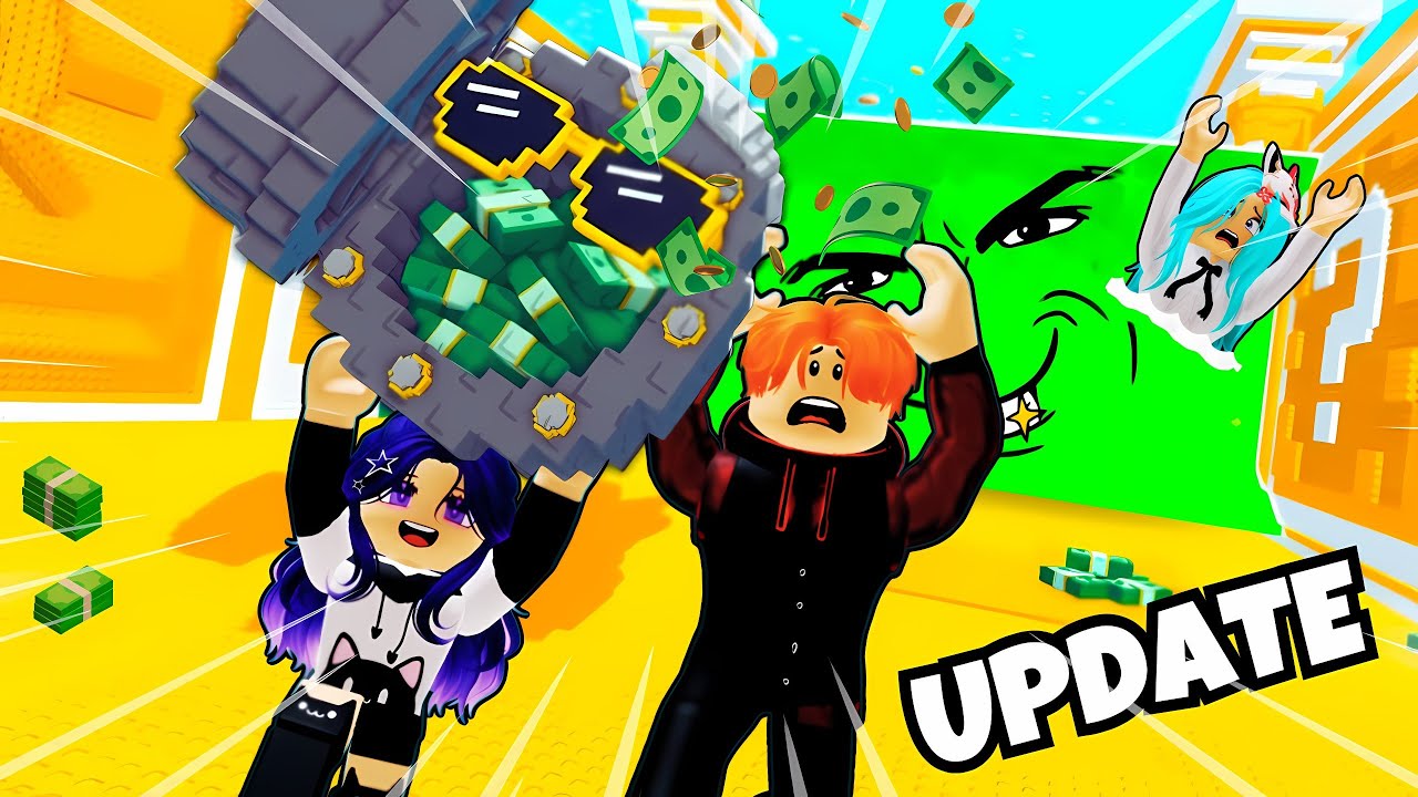 SCAPPIAMO dallo TSUNAMI di MONEY nell'ADMIN ABUSE! - Roblox ITA (Scappa dallo Tsunami per Brainrots)