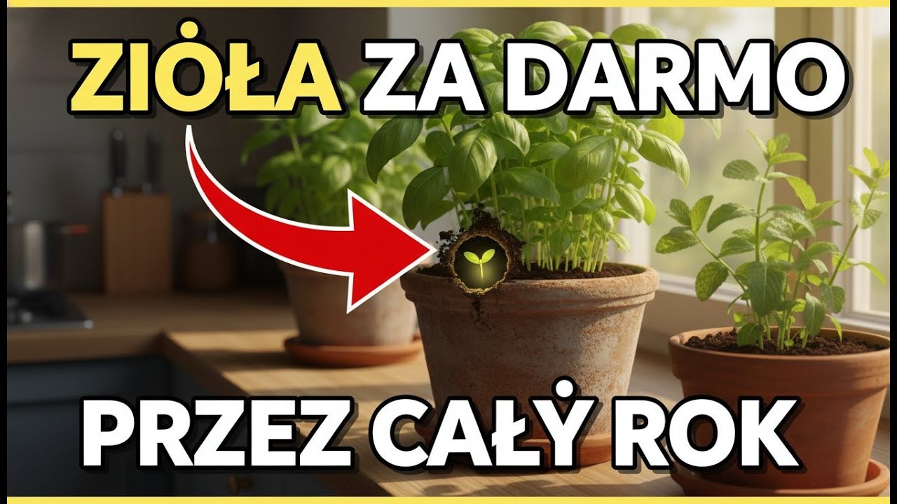 7 Najłatwiejszych Zi&oacute;ł do Uprawy w Domu &ndash; Za Darmo i Przez Cały Rok!