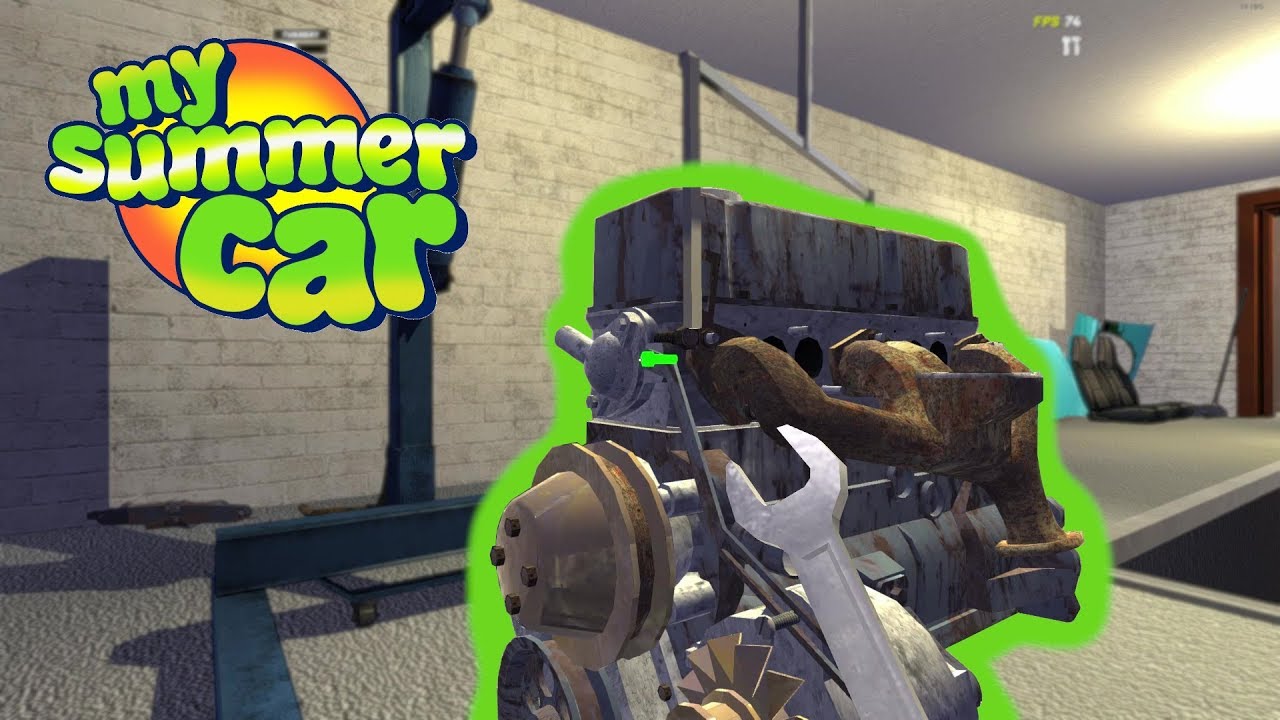 My summer car - Engine building!