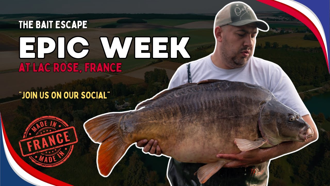 🇫🇷 EPIC Carp Fishing in France 2024 (Lac Rose)