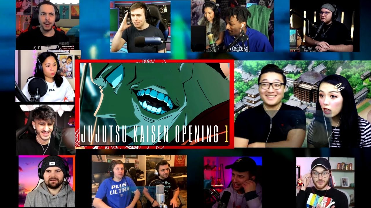 『Jujutsu Kaisen - Opening 1』| 「REACTION MASHUP」 | GokuDas