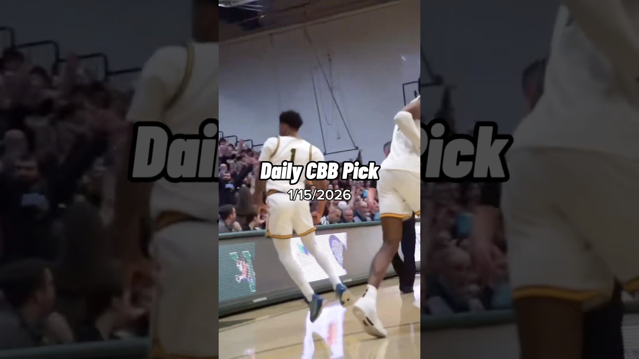 Daily CBB Pick 1-15 