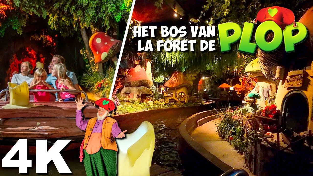 La Forêt de Plop / Het Bos van Plop Boat Ride [On-Ride 4K POV] - Plopsaland