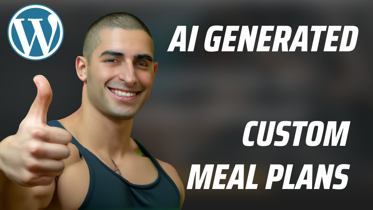 Creating an AI Personal Trainer WordPress site (PDF Meal Plans + Questionnaire with ChatGPT API)