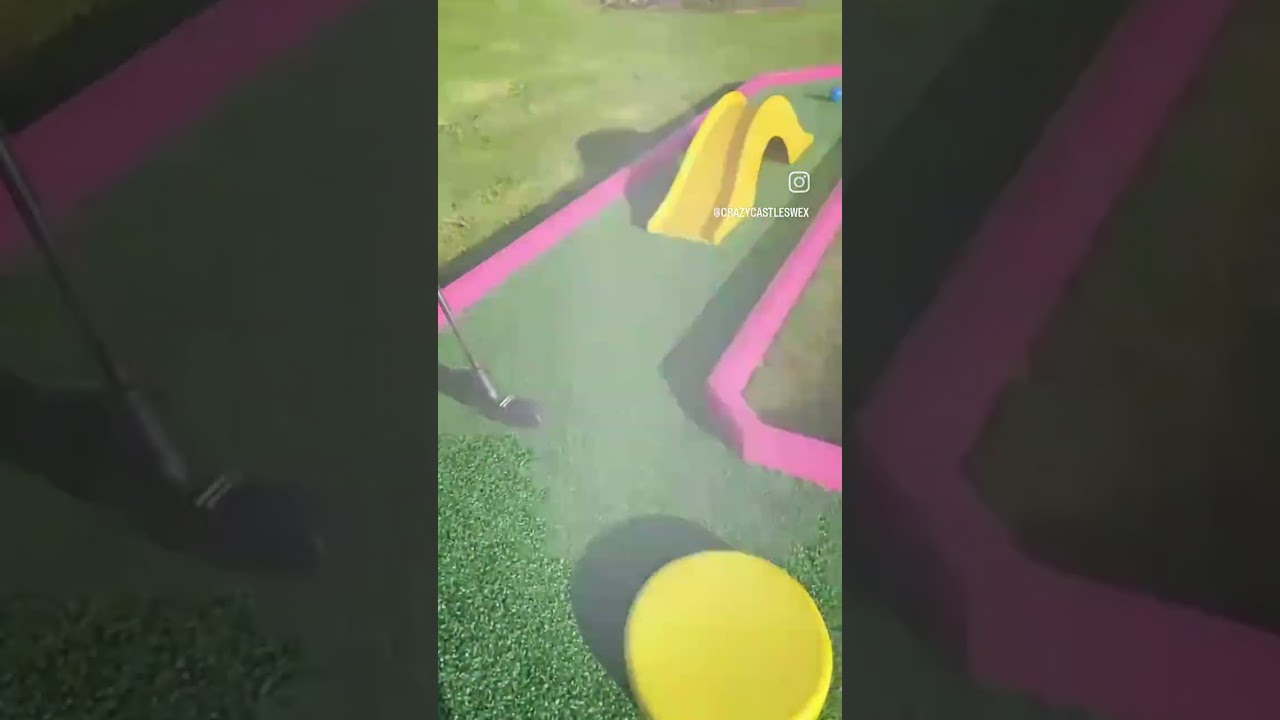 Portable Mini Golf for hire