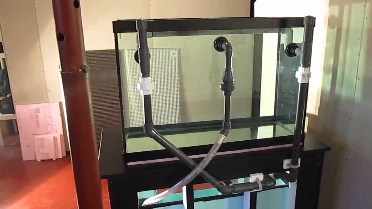 Saltwater Aquarium Project, 65 gallon - Overflow and Sump Design (part 1)