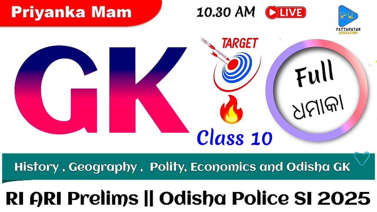GK Class 10 by Priyanka Mam || History , Geography , Polity and Economics Selected MCQs with PYQ ||