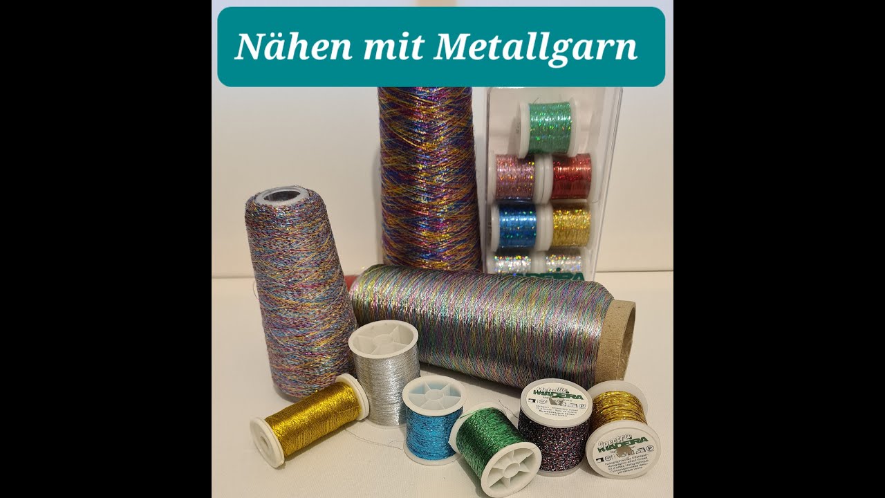 Pfaff Quilt Expression 720 / 710 - Nähen mit Metallgarn