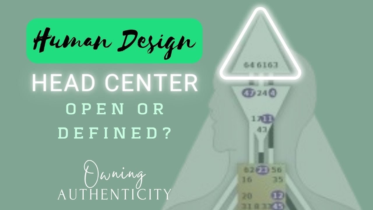 Is your Head Center open or defined? Human Design