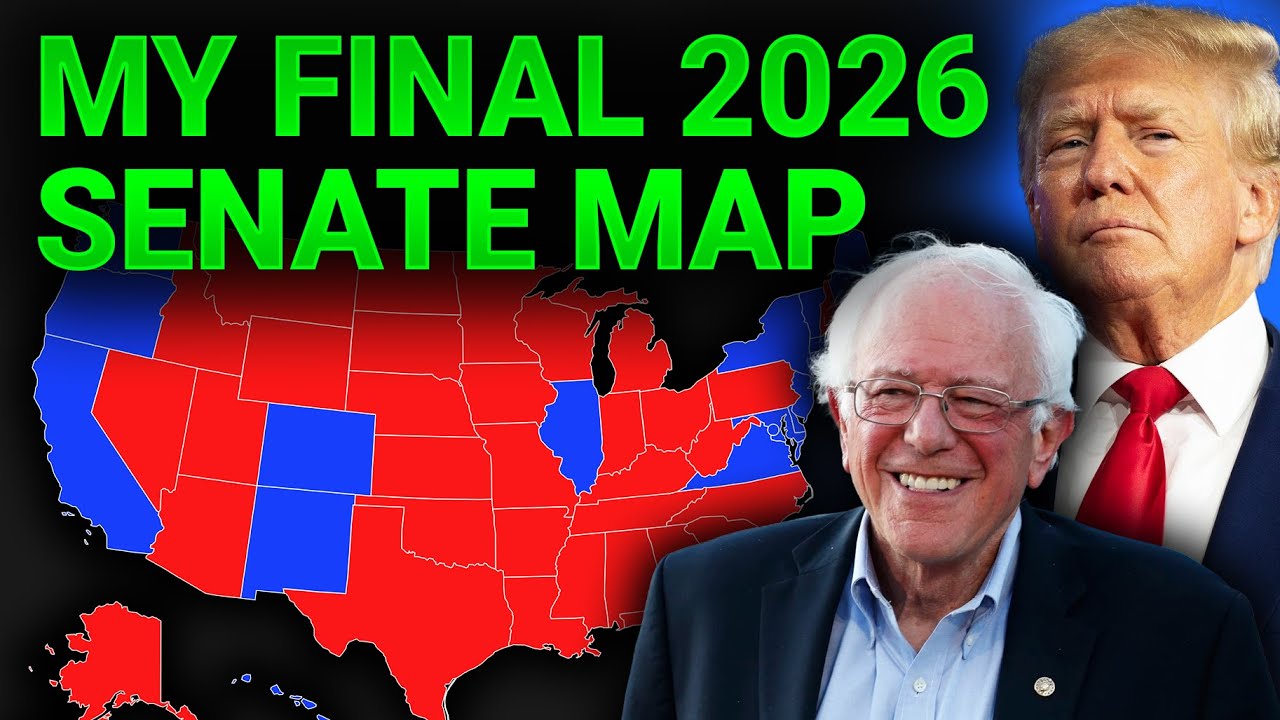 My FINAL 2026 US Senate Map Prediction... SHOCKING Results!