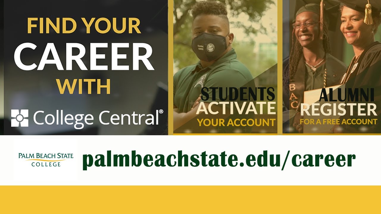 Students and Alumni: Find Your Career With PBSC and College Central