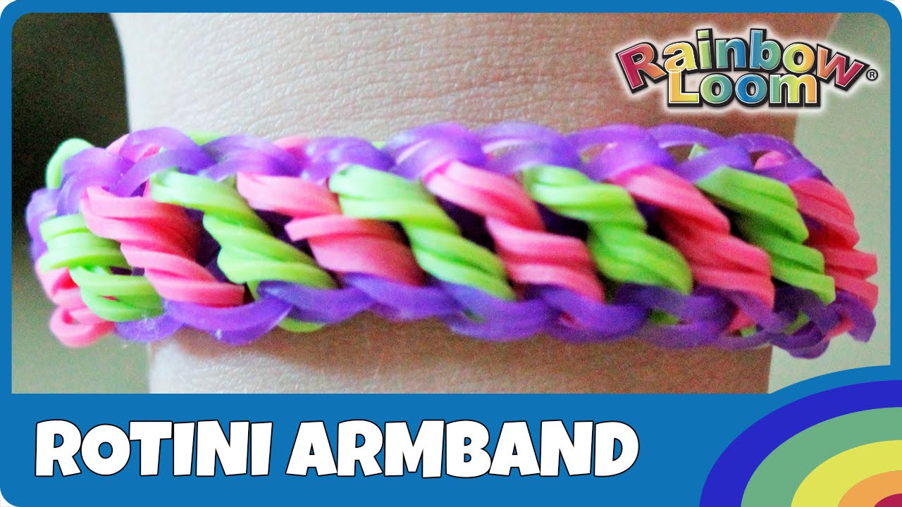 Rainbow Loom Rotini-Armband - deutsche Anleitung