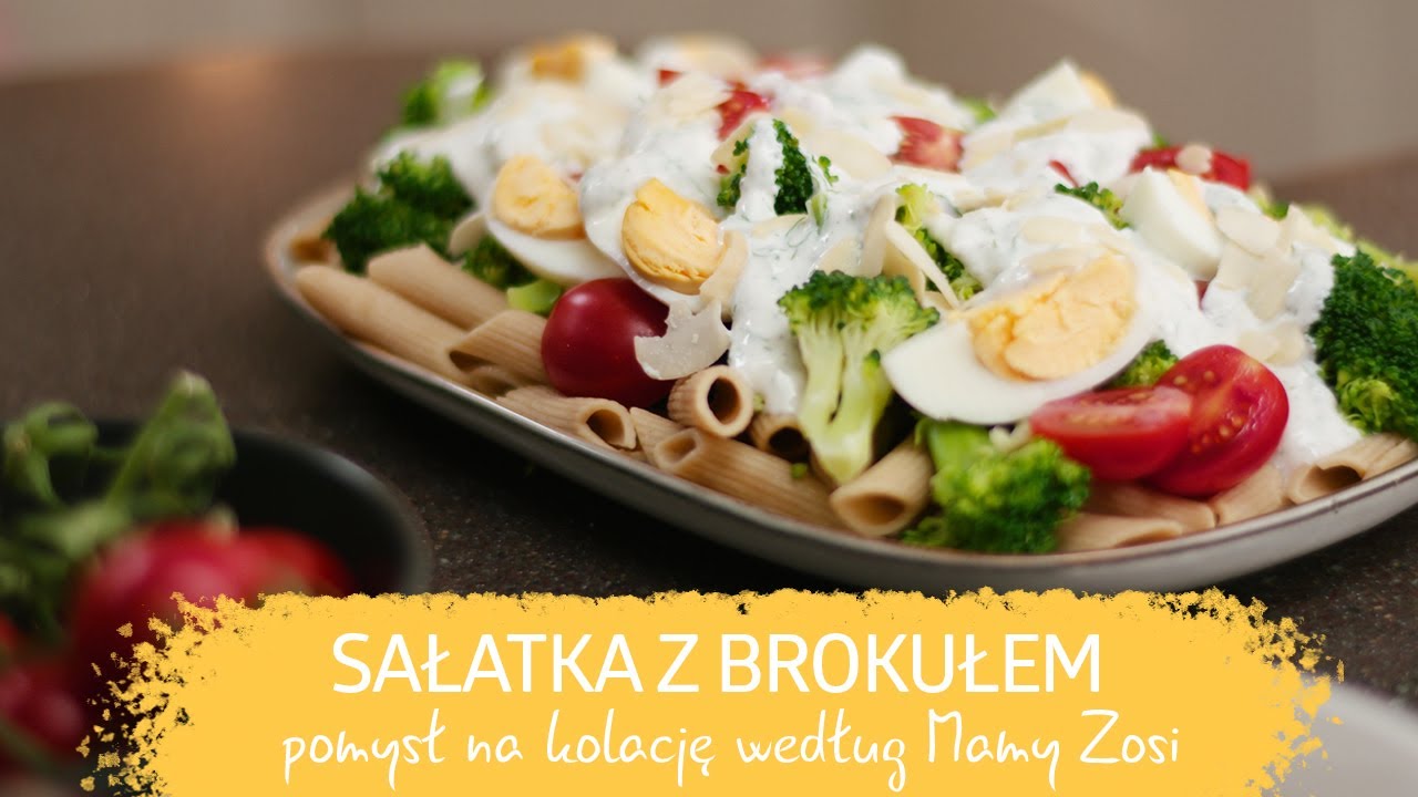 Sałatka z brokułem | Pomysł na kolację według Mamy Zosi🍴 | Akademia Płodności