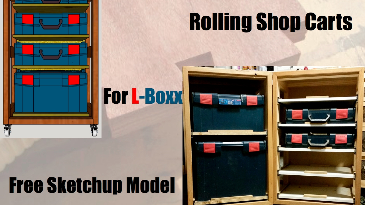 How to build a mobile shop cart for L-Boxx Systainer