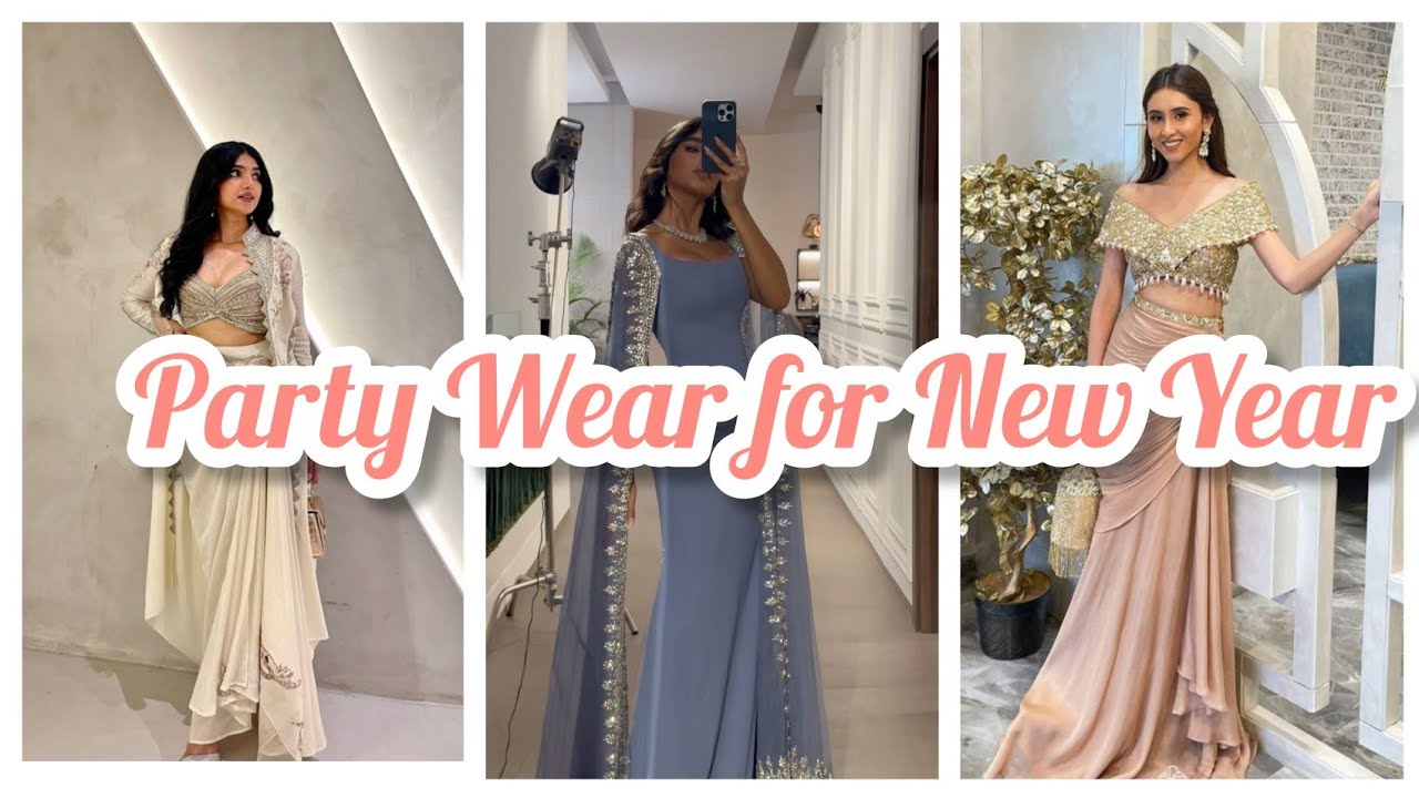 Party wear dresses for New Year 🎊|fashion Inspo|