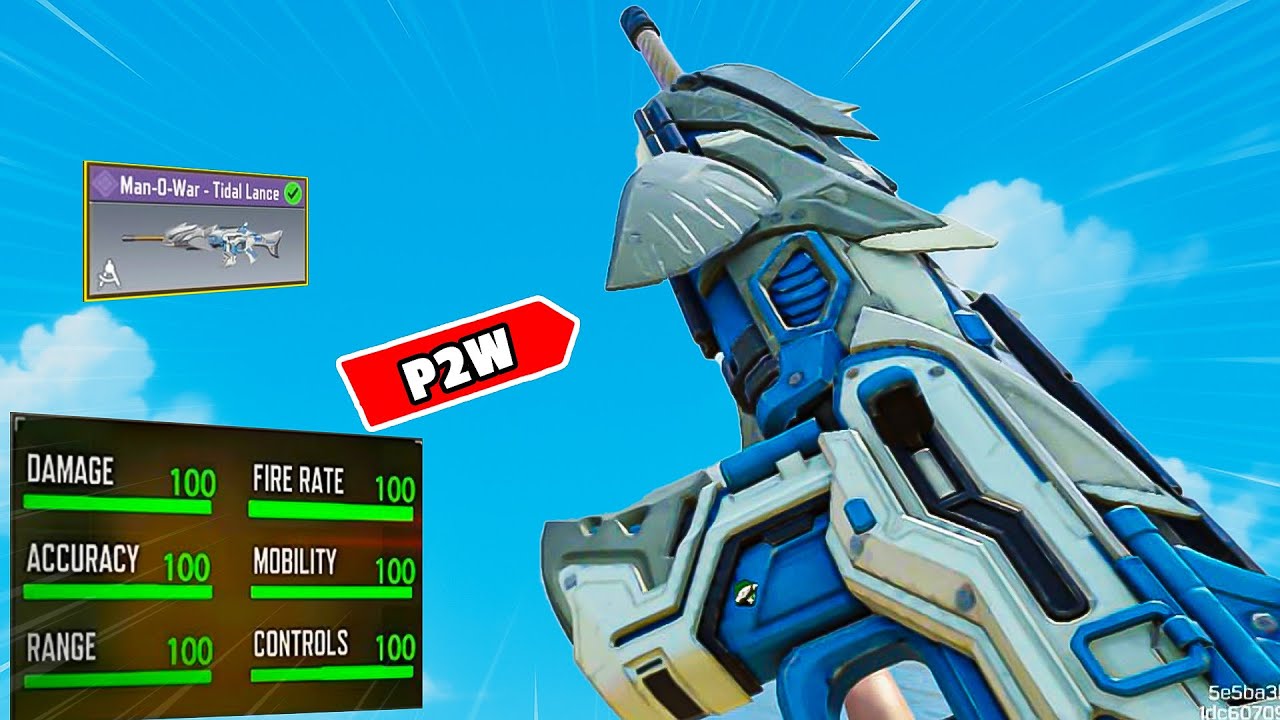 NEW Man O War Skin is Insane Pay to Win  in CODM Season 1