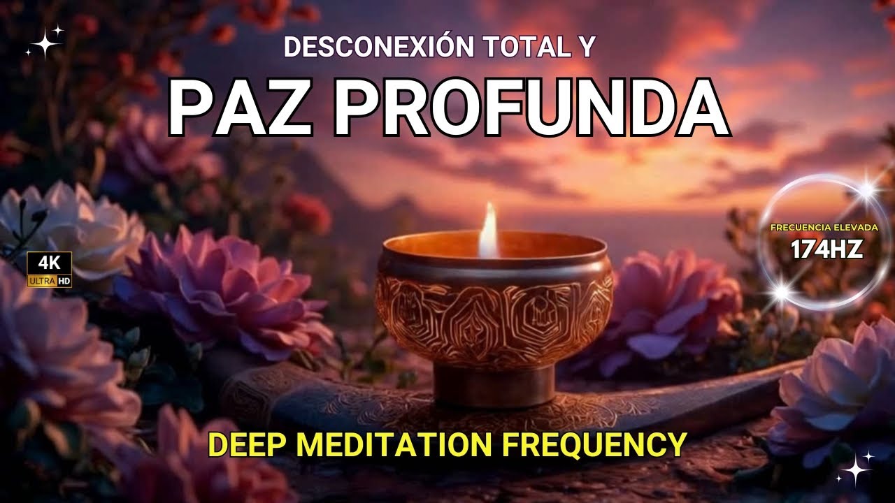 174Hz Desconexi&oacute;n Total y Paz Profunda | Deep Meditation Frequency