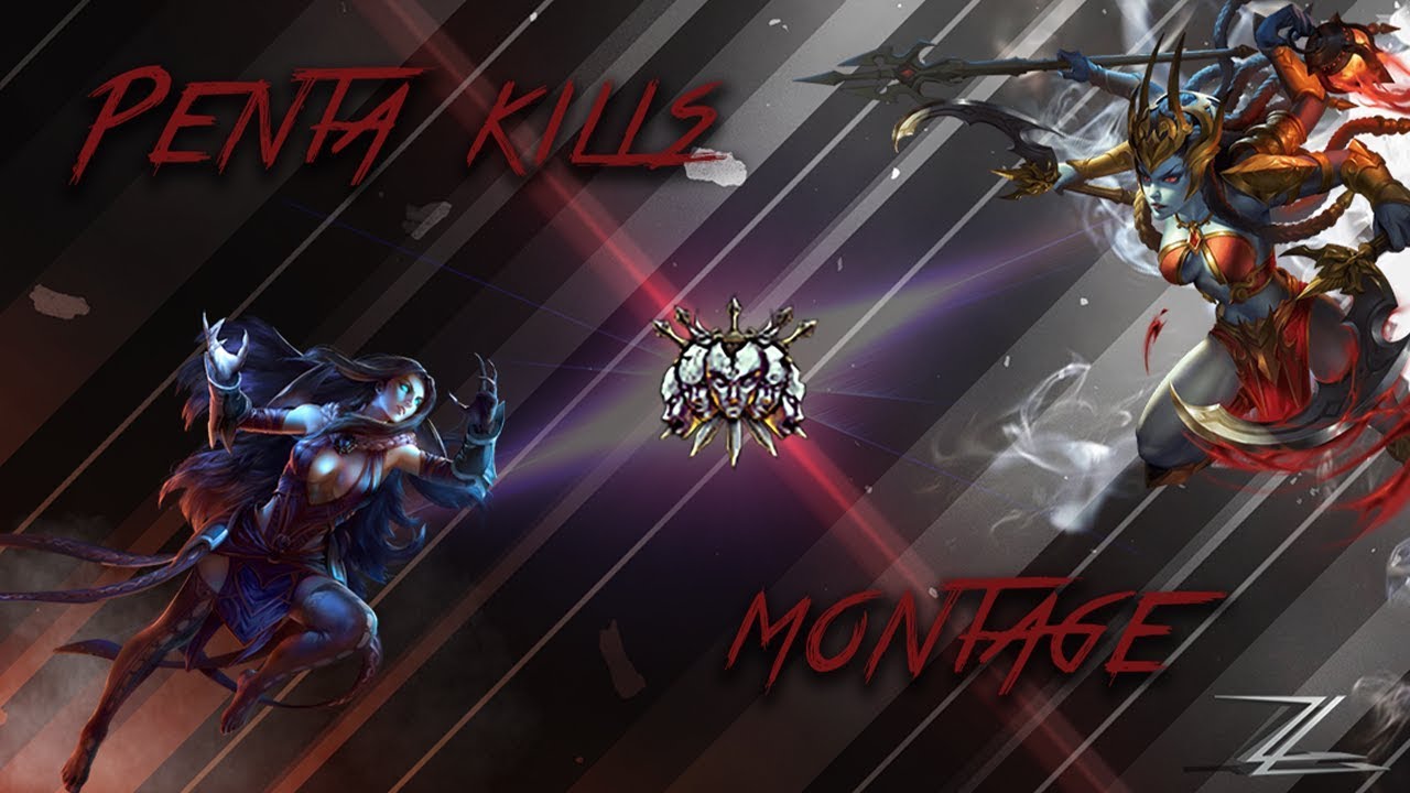 SMITE PENTAKILL MONTAGE