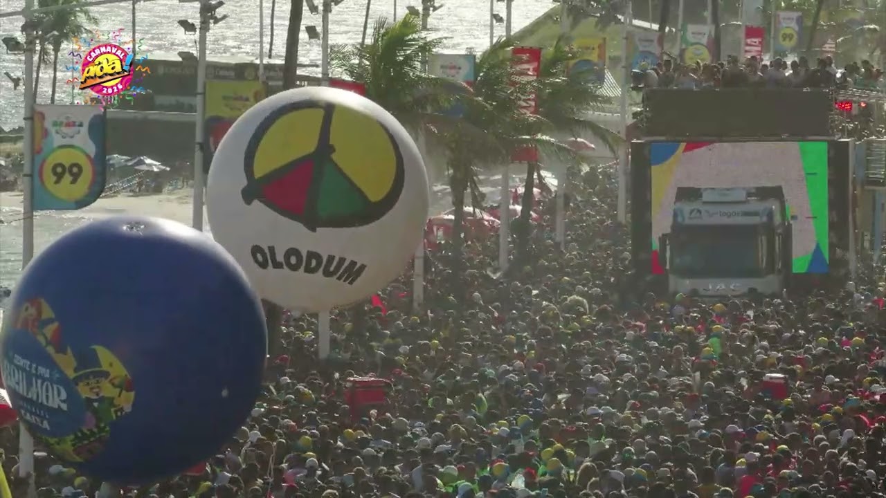 Olodum no Carnaval de Salvador 2026 ( Domingo )