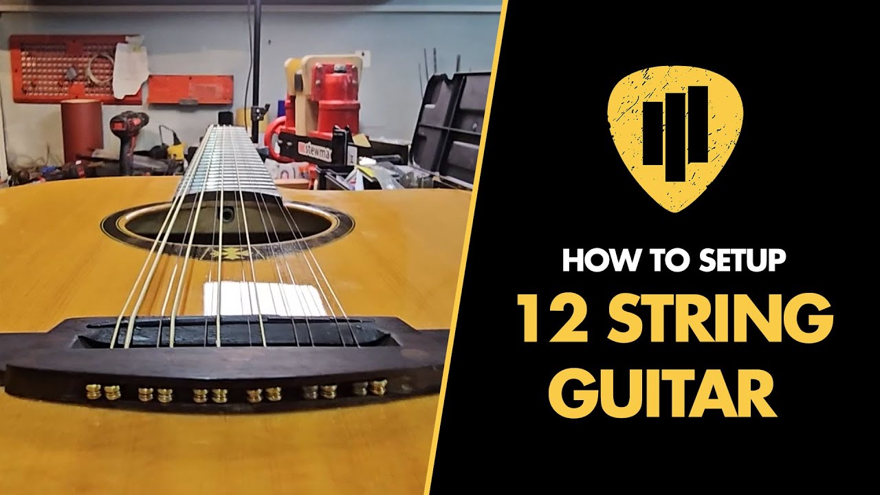 Paano mag-setup ng 12-string guitar?