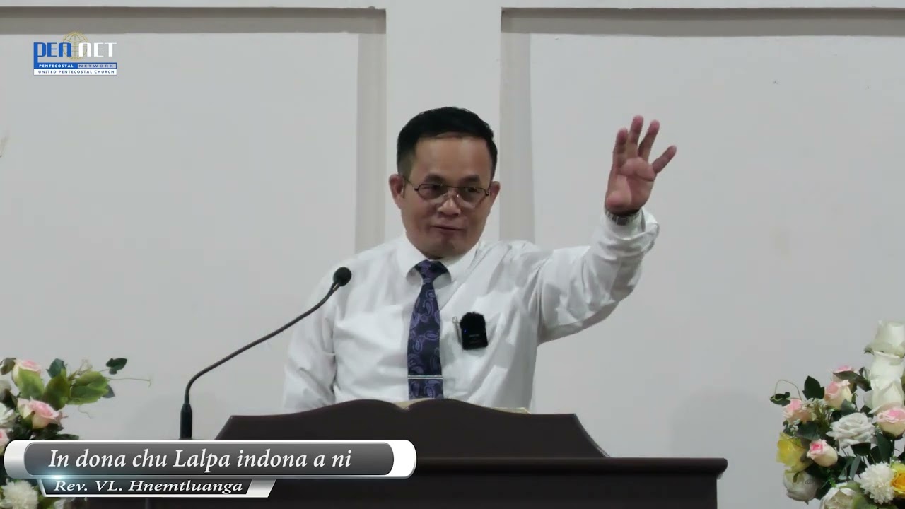 Rev VL Hnemtluanga  - Indona chu Lalpa indo na a ni