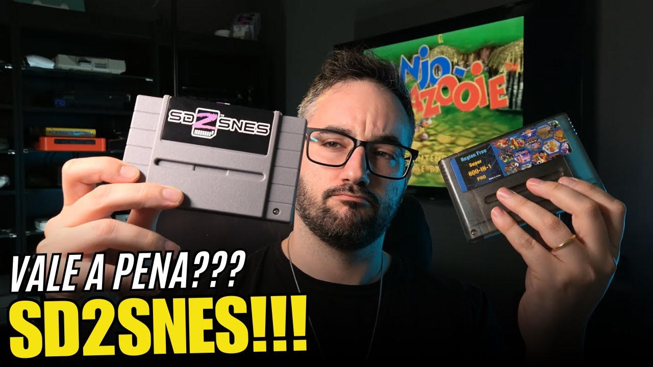 SD2SNES vs EverDrive Genérico: O Que Muda de Verdade? Super nintendo!
