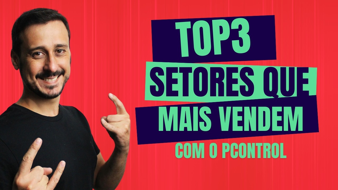 Top 3 Segmentos que mais vendem com Pcontrol