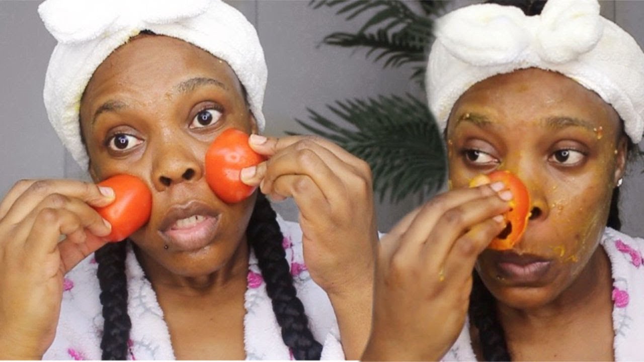 ✨SOIN BEAUTÉ✨: CE QUE LA TOMATE A FAIT A MON VISAGE, JE N'EN REVIENS PAS