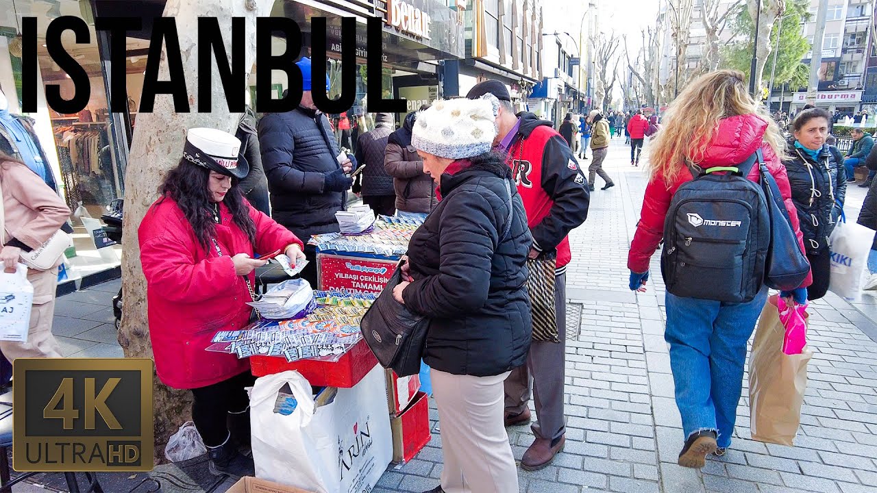 ISTANBUL TURKEY 2024 PENDIK DISTRICT 4K WALKING TOUR VIDEO