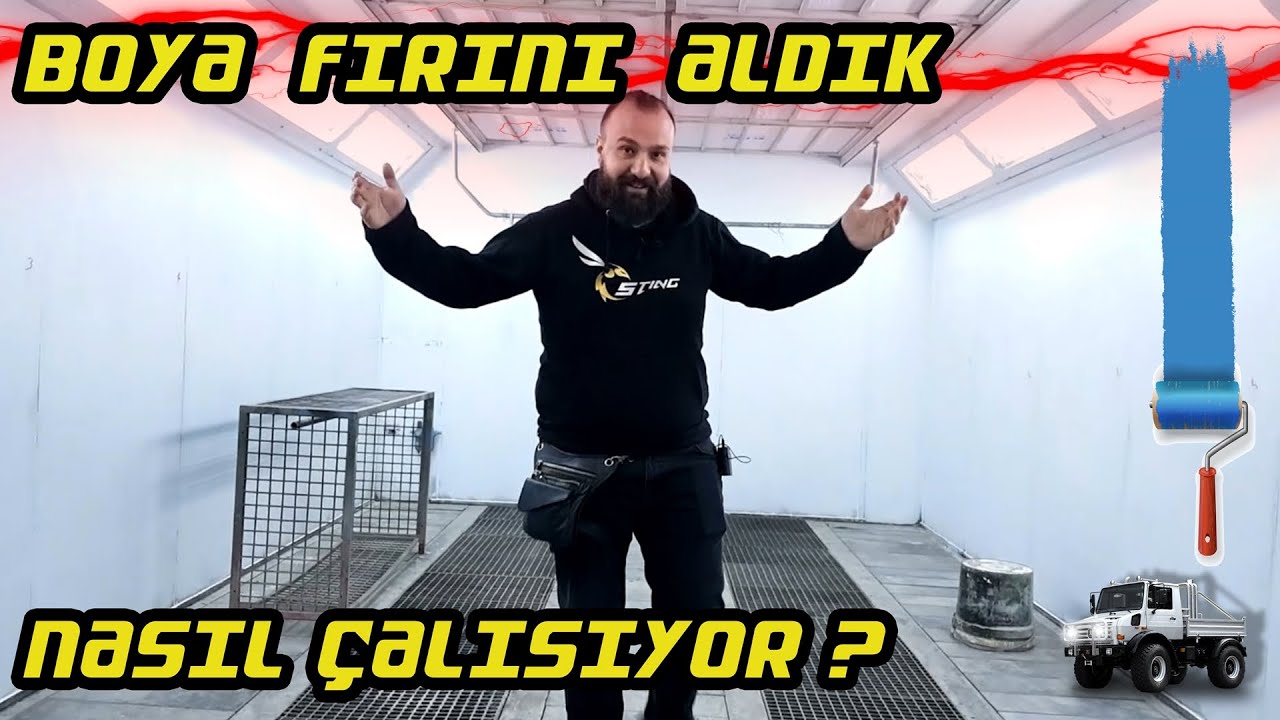 Boya Fırını Aldık... Nasıl Çalışıyor ?
