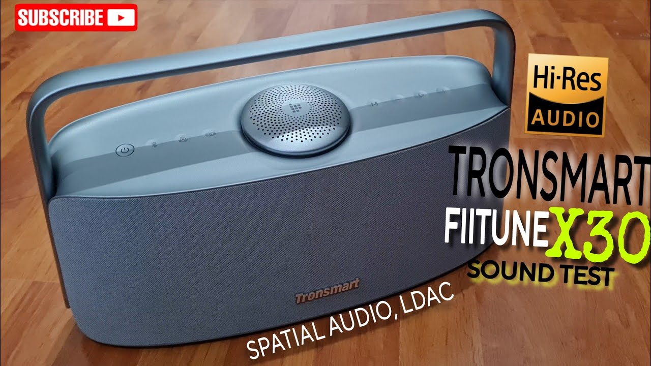 Unboxing Tronsmart Fiitune X30 💥Hi-Res portable bluetooth speaker