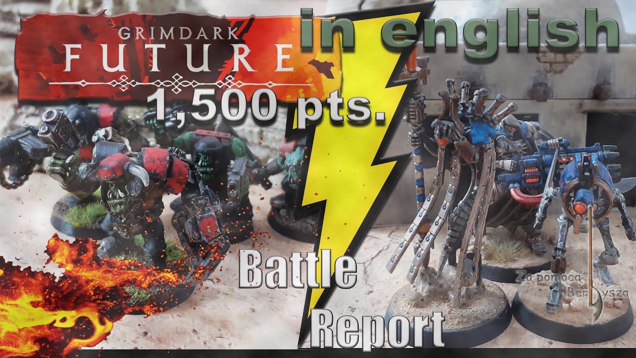 One Page Rules: GrimDark Future: 1500 pts. battle