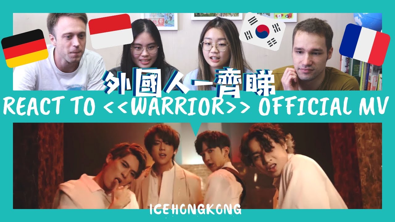 MIRROR Warrior MV｜外國人一齊睇 Foreigners react to Mirror MV｜ICEHongKong