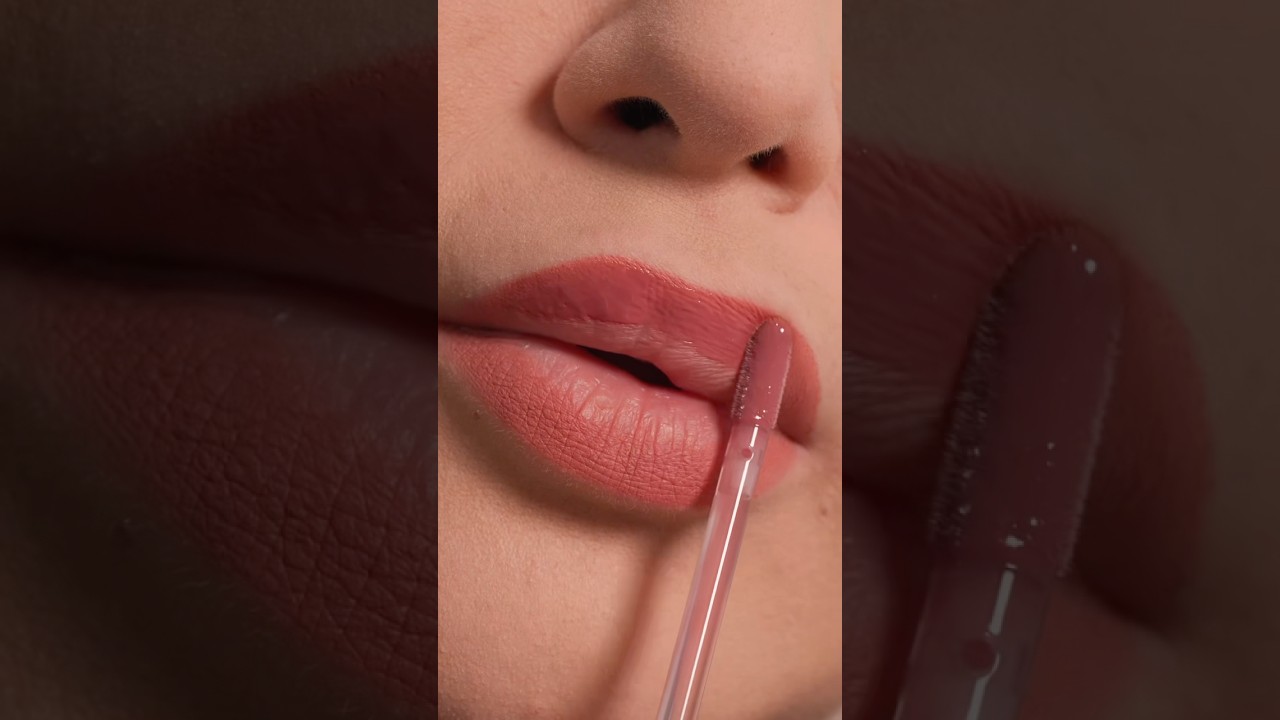 morphe pink dripglass gloss 💋 #morphe #dripglass #lips #shortsfeed #shortvideo #shortsviral