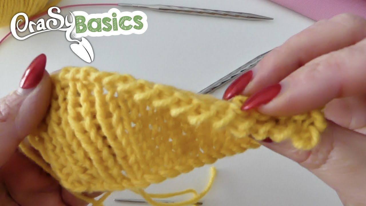 super elastisch abketten   fake italienisches Abketten, fake tubular bind off