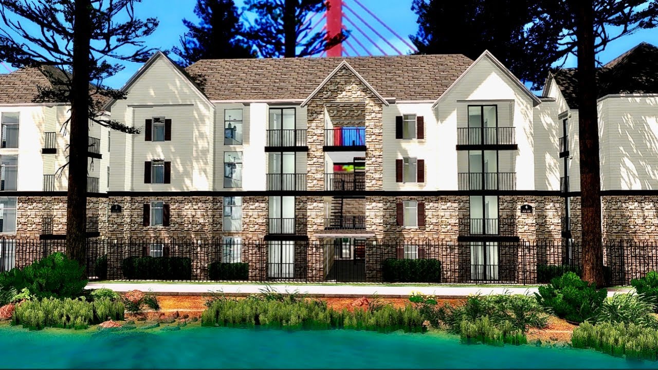 REALISTIC APARTMENTS in The Sims 4: FOR RENT